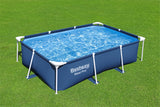 Bestway (56403) Above Ground Portable Swimming Pool 8.49ft x 5.57ft x 2ft/2.59m x 1.70m x 61cm Pool For Kids And Adults