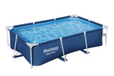 Bestway (56403) Above Ground Portable Swimming Pool 8.49ft x 5.57ft x 2ft/2.59m x 1.70m x 61cm Pool For Kids And Adults