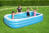 54006 Bestway 8.7Ft  inflatable pool With Free electric Air Pump