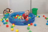 Bestway (51085)  2-Ring Ball Pit Play Swimming Pool For Kids L36" x H8"/ 2.9 ft x H20cm