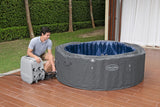 60075 Lay-Z-Spa® 85"x31.5"/2.16m x 80cm Santorini Hydrojet Pro