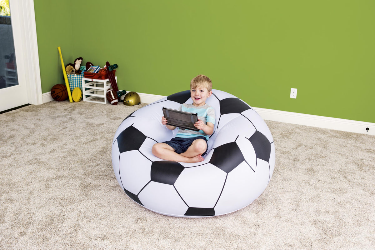 Kids soccer chair on sale