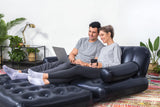 Bestway®74"x 60"x25"/1.88mx1.52mx64cm Multi-Max 5-in-1Air Couch with Sidewinder AC Air Pump