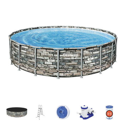 56889 Bestway Above ground portable Swimming Pool  22ft x 52 in.