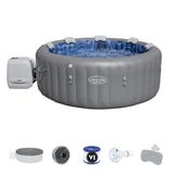 60075 Lay-Z-Spa® 85"x31.5"/2.16m x 80cm Santorini Hydrojet Pro