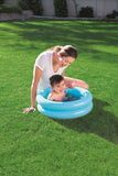 Bestway (51061) 2-Ring Swinning Pool For Kids Φ24" x H6"/ 2 ft x H15cm