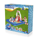 Bestway (53079) Jumper And Slider Lifeguard Tower Play Center 7 ft. 8 in. x 6 ft. 8 in. x 51 in.