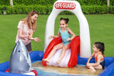 Bestway (53079) Jumper And Slider Lifeguard Tower Play Center 7 ft. 8 in. x 6 ft. 8 in. x 51 in.