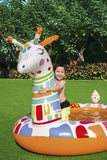 Bestway (53089) Above Ground Portable Giraffe Sprayer Kids Pool