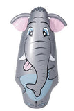 Bestway (52152) Animal Shaped Hit Me Inflatable Bop Bag With Heavy Bottom For Kids 2.9ft