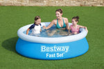 Bestway (57392) Fast Set Portable Swimming Pools For Kids And Adults 6ft x 2ft