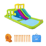 Bestway (53387)  23'4" x 10'2" x 8'8" Splash Course Mega Water Park Jumper And Slider For Kids