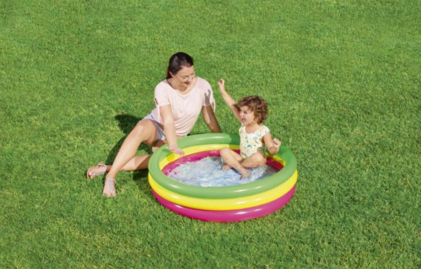 Bestway Ring Pools BESTWAY~H2O GO!~Metallic 3-Ring Pool~ One Pool~