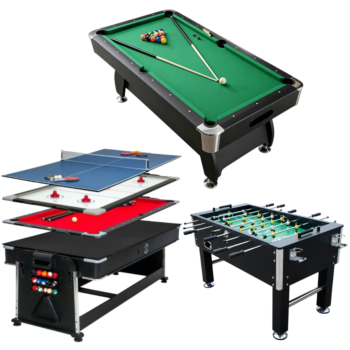 4-in-1 Multi Game Table in India – Pool, Ping Pong, Air Hockey ,Dining ...
