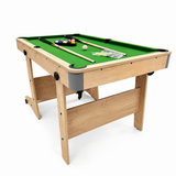 3-1 Foldable Mini pool table WITH TABLE TENNIS TOP (i6 ft × 3 ft × 2.67 ft)