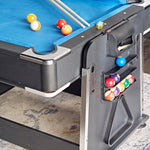 4-in-1 Multi Gaming Table  (Pool + Table Tennis + Air Hockey + Office Table) (7 ft x 3.8 ft x 2.9 ft)