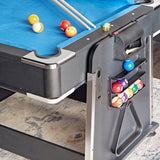 4-in-1 Multi Gaming Table  (Pool + Table Tennis + Air Hockey + Office Table) (7 ft x 3.8 ft x 2.9 ft)