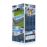 56671  Bestway  16' x 8' x 48" Portable  Rectangular Swimming Pool