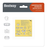 Bestway® 2.5" x 2.5"/6.5cm x 6.5cm Underwater Adhesive Repair Patch