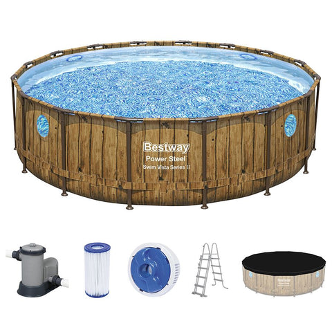Bestway Portable swimming Pool Metal Readymade swimming pool – Aquafun.in