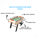 Foosball Table Fold ( Space Saver) (4.50 ft x 2.42 ft x 2.67 ft)