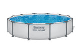 Bestway (56416) Round Above Ground Portable Swimming Pool For Kids And Adults 12ft x 2.49ft /3.66m x 76cm