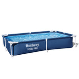 Bestway  56401 Portable Swimming Pool For Adults 7'3" x 59" x 17"/7.2 ft x 4.9 ft x 1.4 ft