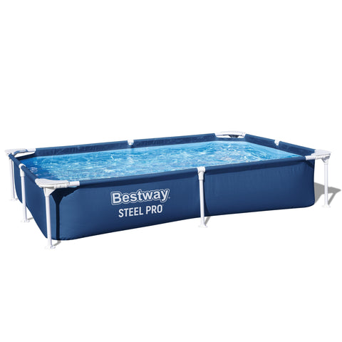 Bestway  56401 Portable Swimming Pool For Adults 7'3" x 59" x 17"/7.2 ft x 4.9 ft x 1.4 ft
