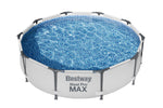 Bestway 56408 Above Ground Portable Swimming Pools For Kids And Adults 10ft x 2.49ft/3.05m x 76cm