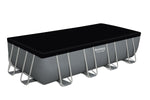 56466  Bestway Power Steel® 18 ft x 9 ft x 4 ft Rectangular Pool Set