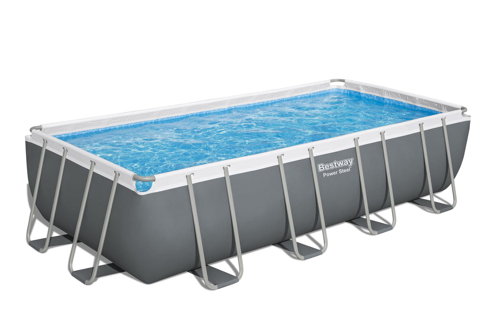 56466 Bestway Power Steel® 18 ft x 9 ft x 4 ft Rectangular Pool