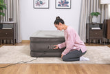 (69048) Bestway® 75" x 38" x 18"/1.91m x 97cm x 46cm Fortech Air Mattress Twin Built-in AC pump