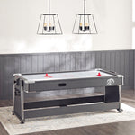 4-in-1 Multi Gaming Table  (Pool + Table Tennis + Air Hockey + Office Table) (7 ft x 3.8 ft x 2.9 ft)