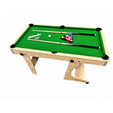 3-1 Foldable Mini pool table WITH TABLE TENNIS TOP (i6 ft × 3 ft × 2.67 ft)