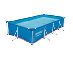 Bestway (56405) Above Ground Portable Swimming Pool For Kids And Adults 13.1 ft x 6.11 ft x 2.6 ft
