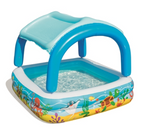 Bestway® (52192) Canopy Swimming Pool For Kids 55" x 55" x 45"/ 4.5 ft x 4.5 ft x 4.6 ft