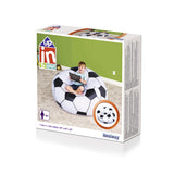 Bestway (75010) Beanless Soccer Ball Chair 45" x 44" x 26"/ 3.7 ft x 3.6 ft x 2.1 ft