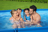 Bestway (56411) Above Ground Portable Swimming Pool For Adults 9.10 ft x 6.7 ft x 2.16 ft
