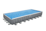 Bestway (56623) Above Ground Portable Swimming Pool Set For Adults 31.3 ft x 16 ft x 4.3 ft / 9.56m x 4.88m x1.32m