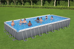Bestway (56623) Above Ground Portable Swimming Pool Set For Adults 31.3 ft x 16 ft x 4.3 ft / 9.56m x 4.88m x1.32m