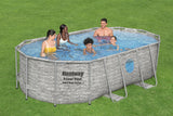 Bestway (56714)  Portable Swimming Pool  Size-14ft x 8.20ft x 3.3ft