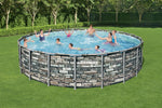 56889 Bestway Above ground portable Swimming Pool  22ft x 52 in.