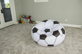 Bestway (75010) Beanless Soccer Ball Chair 45" x 44" x 26"/ 3.7 ft x 3.6 ft x 2.1 ft