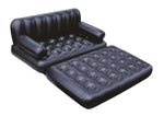 Bestway®74"x 60"x25"/1.88mx1.52mx64cm Multi-Max 5-in-1Air Couch with Sidewinder AC Air Pump