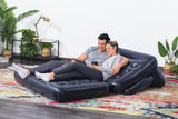 Bestway®74"x 60"x25"/1.88mx1.52mx64cm Multi-Max 5-in-1Air Couch with Sidewinder AC Air Pump