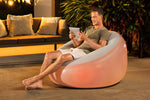 Bestway® (75086) Inflate-A-LED Air Chair 40" x 38" x 28"/1.02m x 97cm x 71cm