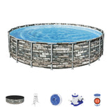 Bestway 56883 Portable Swimming Pool Power Steel™  Metalframe pool  20Ft  x 4.5 ft
