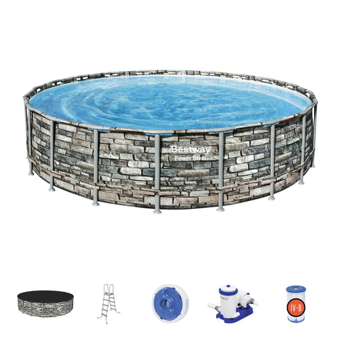 Bestway Portable swimming Pool Metal Readymade swimming pool – Aquafun.in
