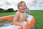 Bestway® (51132) Window Swimming Pool For Kids 66" x 66" x 22"/ 5.5 Ft x 5.5 Ft x 1.8 Ft
