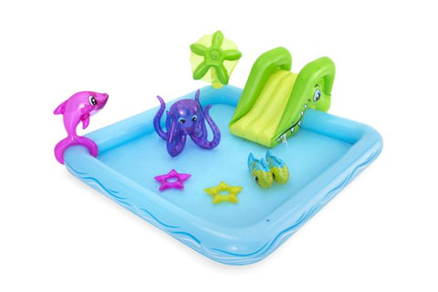 Bestway (53052) Jumper And Slider Fantastic Aquarium Play Center For Kids